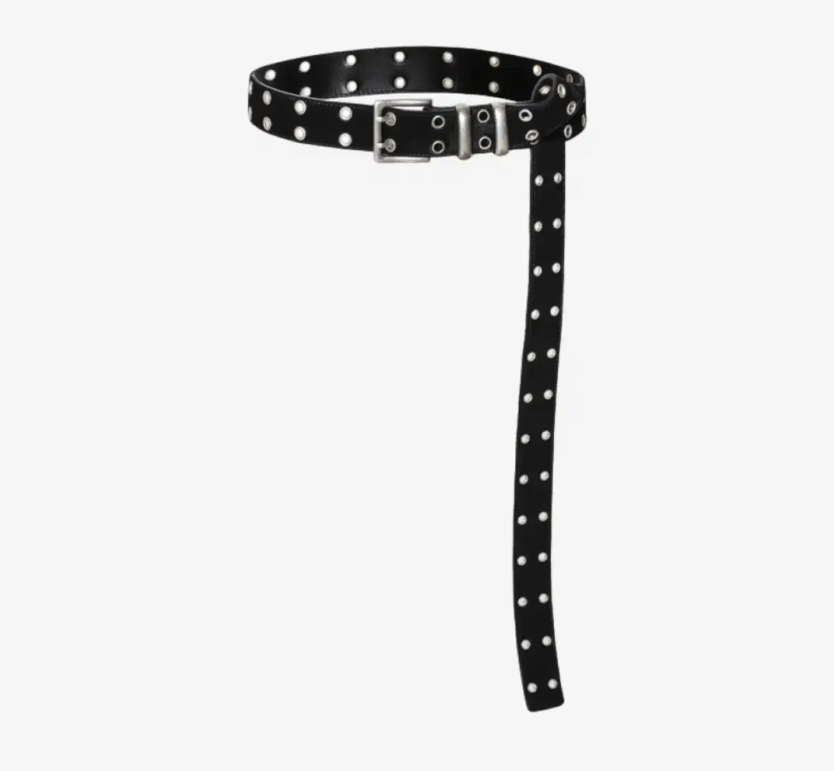 Kamien x MJD Double Hole Belt Black | 브랜드 중고거래 플랫폼